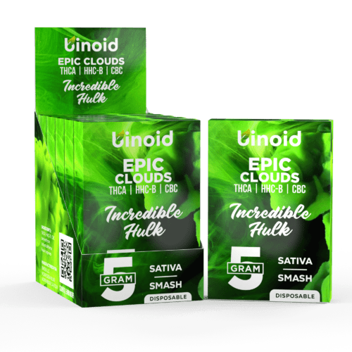 Binoid Epic Clouds Incredible Hulk THCA 5 gram disposable buy